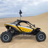 504 Billet Aluminum Can-Am Beadlock wheel 6 lug Black