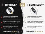 JEEP SMARTLOCK™ SHORT FLEXIBLE ANTENNA 12 INCH (NEW!)