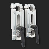 Rox 4-6" Adjustable Handlebar Risers - Matte Finish Aluminum