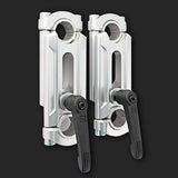 Rox 4-6" Adjustable Handlebar Risers - Matte Finish Aluminum