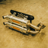 Polaris RZR XP 1000 N/A Dual APX Exhaust (2015 - 2023) - BY RJWC
