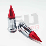 10 x 1.25 mm Spiked Lug nuts Chrome - 16 Pack