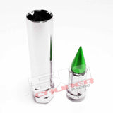 12 x 1.25 mm Chrome Spiked Lug Nuts - 16 Pack