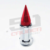 12 x 1.25 mm Chrome Spiked Lug Nuts - 16 Pack