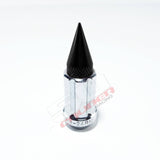 3/8 x 24 Chrome Spiked Lug Nuts Anodized - 16 Pack