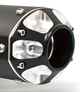 CONTRAST CUT MUFFLER TIP