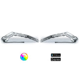 5150 Whips 187 Style Can-Am Maverick X3 Eyebrows w/ Control Harness