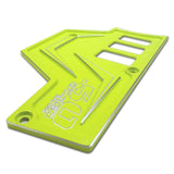 XP1000 3 piece Dash Panel (ONLY) Lime Squeeze