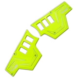 XP1000 3 piece Dash Panel Lime Squeeze with switches