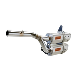 CanAm Outlander G2 Dual APX Exhaust Stacked - BY RJWC