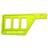 RZR XP1000 Left Side 3 Switch Dash Panel