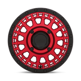 PARKER UTV WHEEL 14x7 4x156 5+2 Candy Red W/ Black Lip