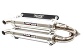 TRINITY RACING RZR XP TURBO/S EXHAUST - SLIP ON