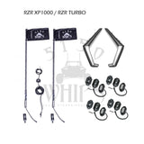 5150 WHIPS RZR XP1000 / Turbo Lighting Kit 2019 - 2023