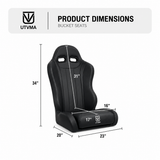 Front Suspension Bucket Seats Commander/ Commander Max (2021+)