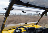 Can-Am Commander Scratch Resistant Flip Windshield