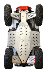 Polaris Scrambler 850 / 1000 Skid Plate Full Set (Aluminum) Iron Baltic
