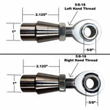 Panhard Bar Fab Kit - 5/8 Chromoly Heim - 1.25 OD Tubing