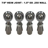 Sway Bar Link Fab Kit - 7/8" Chromoly Heim - 1.5" OD Tubing