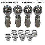 Sway Bar Link Fab Kit - 7/8" Chromoly Heim - 1.75" OD Tubing