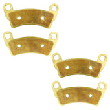 Polaris Ranger XD 1500/Crew XD 1500 2024-2026 Brass Brake Pad Set