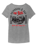 Backroads & Bad Decisions V Neck Tee