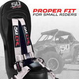 RZR PRO XP 4 Rear Bump Seat & Safety Harness