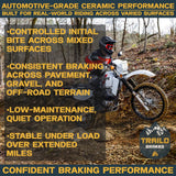 Yamaha XT1200Z Super Tenere 2012-2024 Ceramic Brake Pad Set