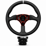 UTVMA Octane Leather Steering Wheel With Hub