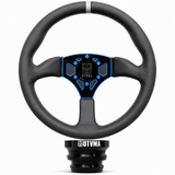 UTVMA Octane Leather Steering Wheel With Hub