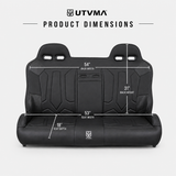 General 1000 Rear Bench Seat W Harnesses (2017+)