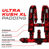 2" & 3" 4pt & 5pt Elite Series Race Latch "EZ" Adjust Harness