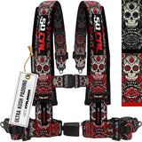 Elite Series 2" & 3" 4 point Harness with push button release