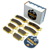 Honda Talon 1000R/1000X/1000X-4 2019-2026 Brass Brake Pad Set