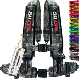 Pro Series 2" & 3" 4 point Harness with push button release
