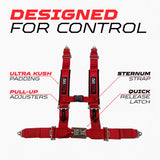 Pro Series 3" 4 point Latch Harness 50 Caliber Racing