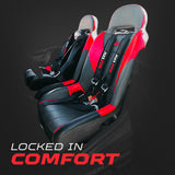 2" & 3" 4pt & 5pt Elite Series Race Latch "EZ" Adjust Harness