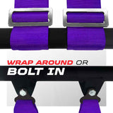 3" 5 point Pro Series Latch Harness 50 Caliber Racing Harness