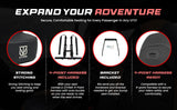 Honda Talon 2/4 Front Bump Seat (2019+)