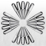 10x1.25mm Extended Spike Lug Nuts - 60 Degree Taper Seat