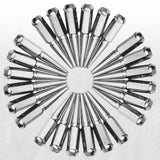 12x1.5mm Extended Spike Lug Nuts - 60 Degree Taper Seat