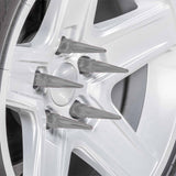 10x1.25mm Extended Spike Lug Nuts - 60 Degree Taper Seat