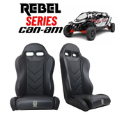 "REBEL" Series Pair of Front Suspension Bucket Seats Maverick R /Maverick R Max (2024+)