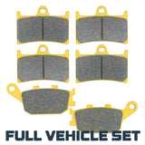 Yamaha FZ-MT Series 07/09/10 2014-2026 Ceramic Brake Pad Set