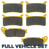 Honda VFR800 Interceptor/Crossrunner 2017-2022 Ceramic Brake Pad Set