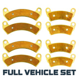 Polaris Xpedition XP/ADV/ADV 5/XP 5 2024-2026 Brass Brake Pad Set