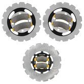 CFMoto CForce 400/500 2023-2026 Ridge Rider Rotor and Brake Pad Kit