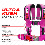 Pro Series 3" 4 point Latch Harness 50 Caliber Racing