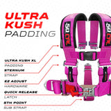 3" 5 point Pro Series Latch Harness 50 Caliber Racing Harness