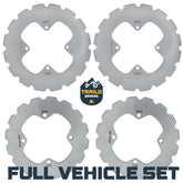 Polaris Sportsman 400/450/500/570/700/800 2007-2026 Ridge Rider Disc Brake Rotor Kit